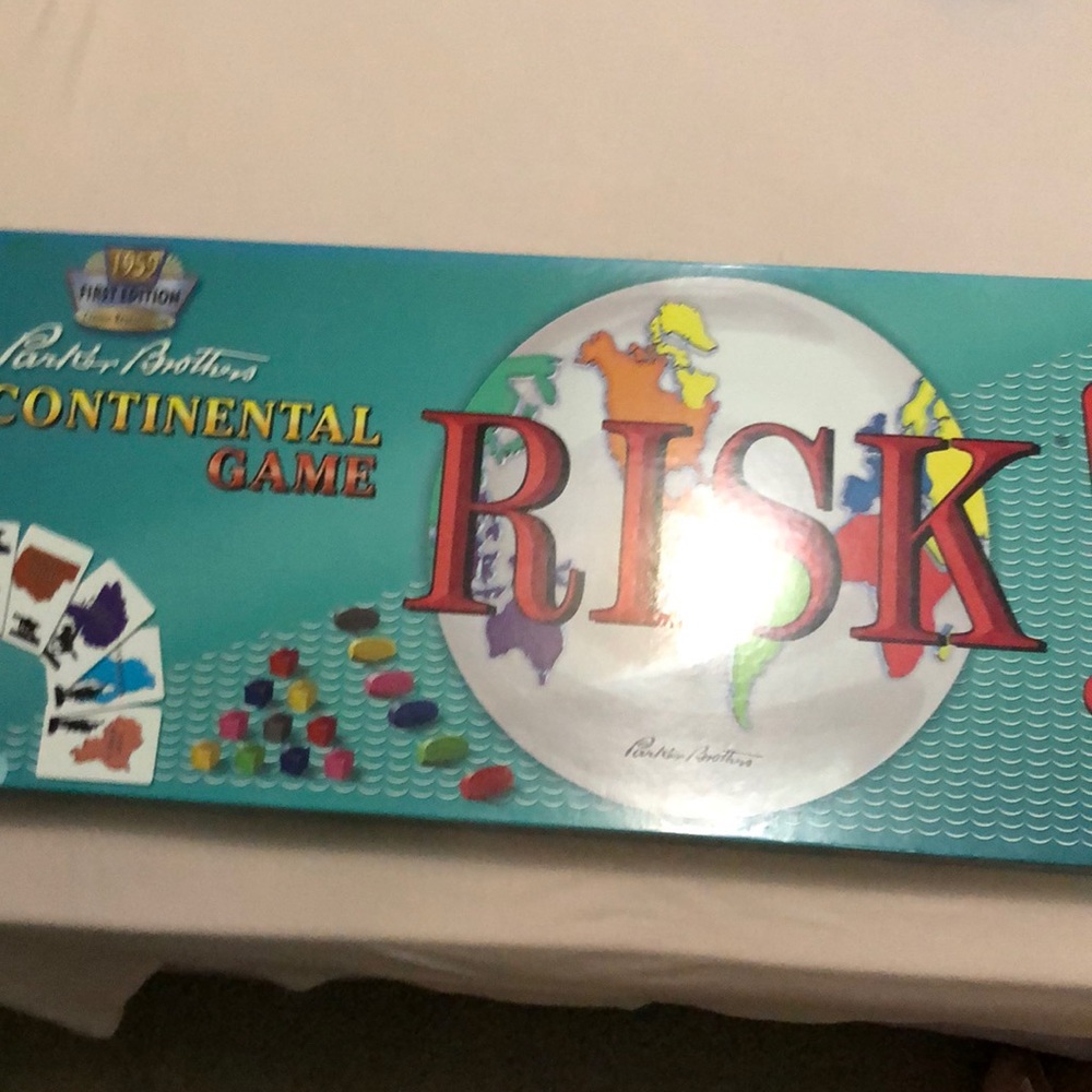 Risk game not used and new